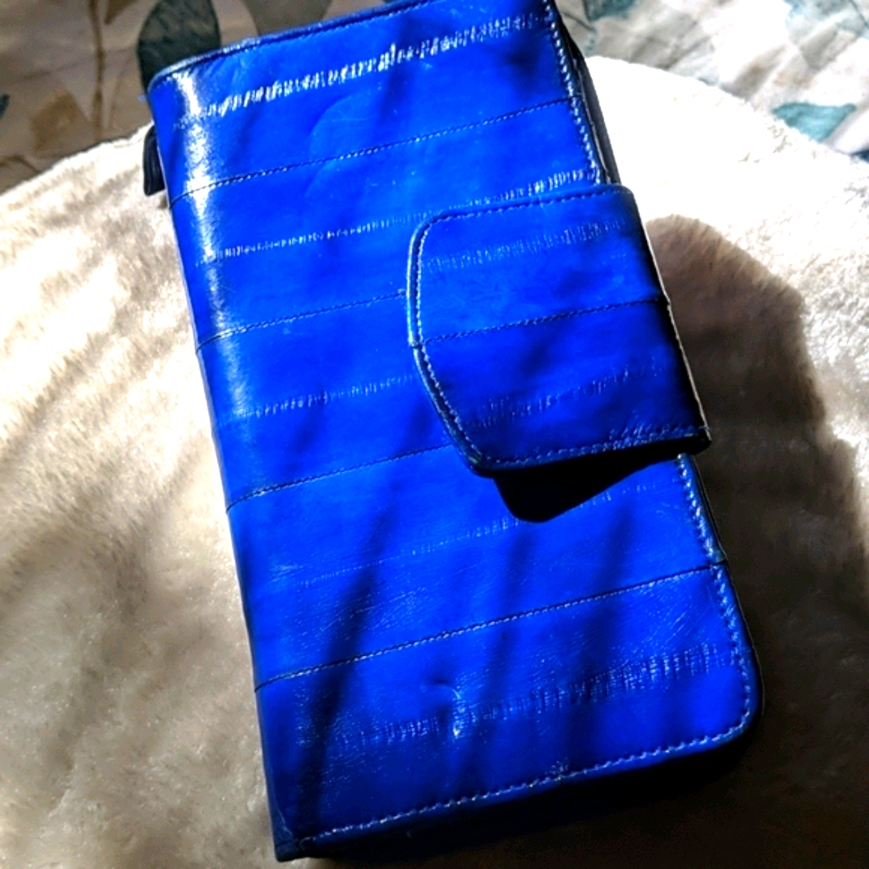 Authentic Eelskin Clutch